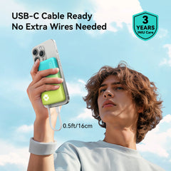 INIU Pawsible P41L-E2 Power Bank with Build in Cable Slimmest 45W 10000mAh