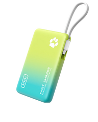 INIU Pawsible P41L-E2 Power Bank with Build in Cable Slimmest 45W 10000mAh