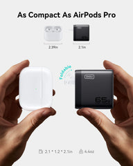 INIU A21-E1 65W 3-Port GaN Charger