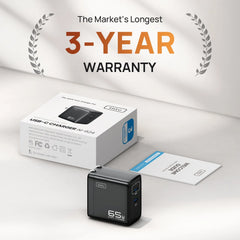 INIU I624 65W Dual Ports Wall Charger, GaN Material