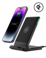INIU I211 15W Qi-Certified Wireless Charger with Sleep-Friendly Adaptive Light