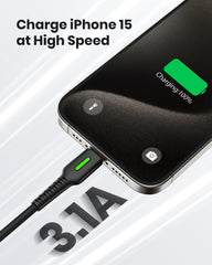 INIU D3C Anti-Rupture USB C Cable (6.6ft*2+1.6ft*1, 3-Pack)