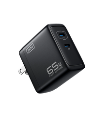 INIU I624 65W Dual Ports Wall Charger, GaN Material