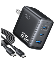 INIU A21-E1 65W 3-Port GaN Charger